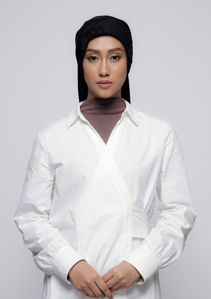 She Black - Printed Brasso - BOKITTA Hijab