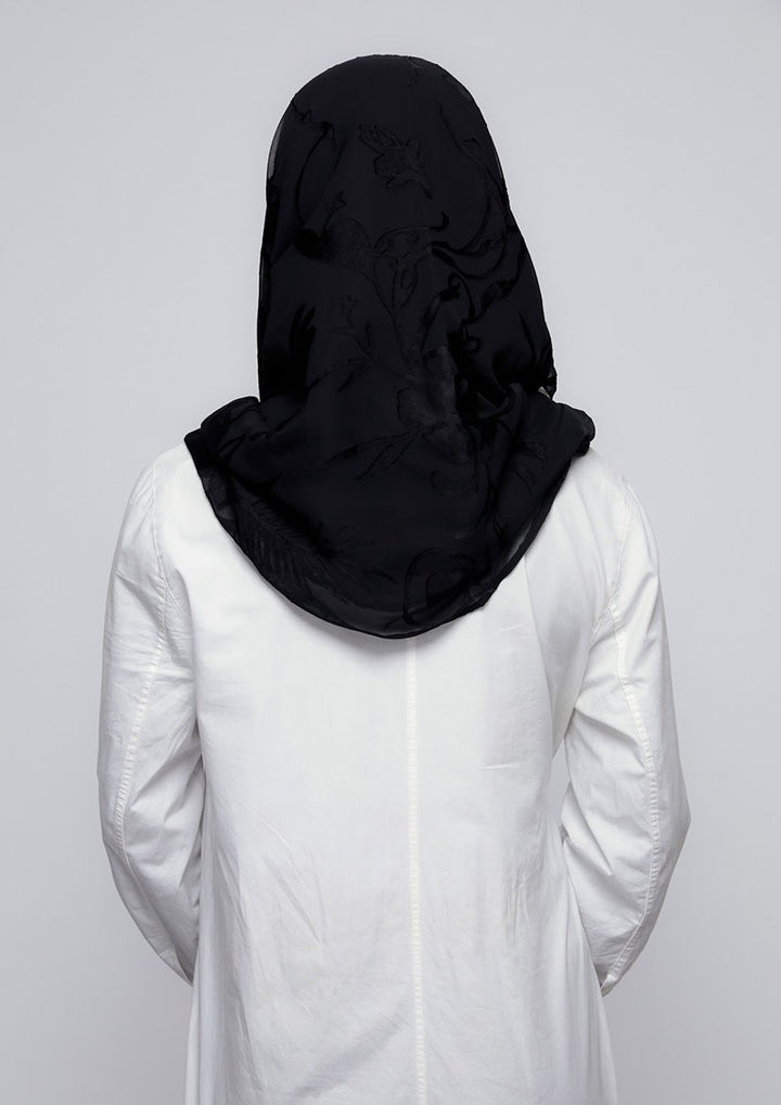 She Black - Printed Brasso - BOKITTA Hijab