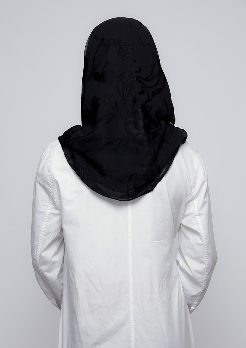 She Black - Printed Brasso - BOKITTA Hijab