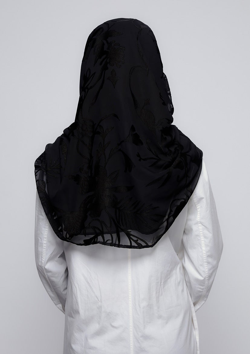 She Black - Printed Brasso - BOKITTA Hijab