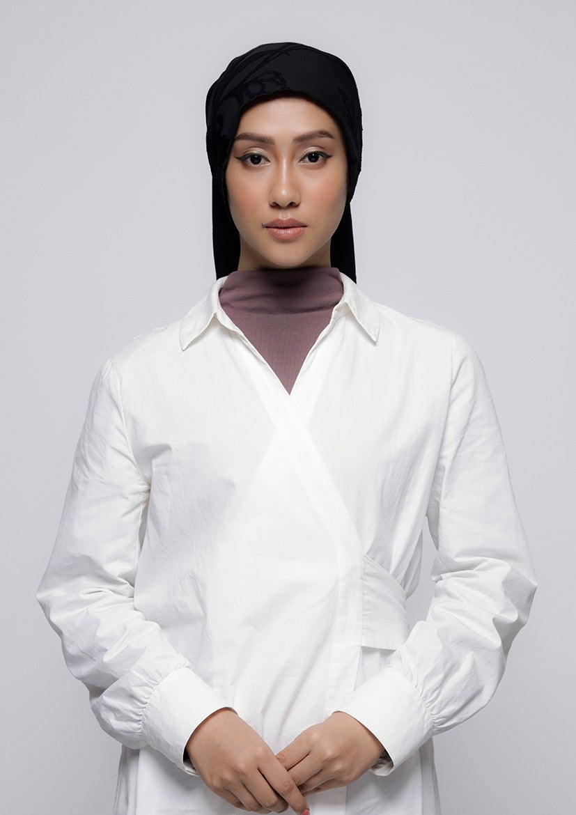 She Black - Printed Brasso - BOKITTA Hijab