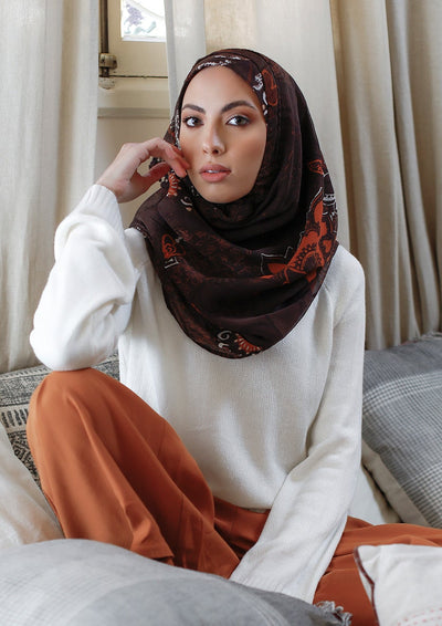 Sincerity - Crinkled Chiffon - BOKITTA Hijab