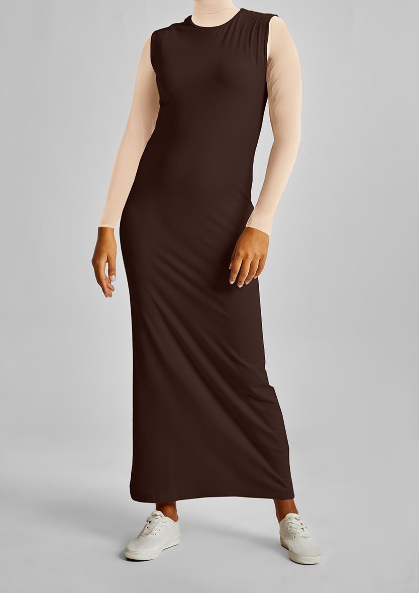 Modest sleeveless inner slip dress – BOKITTA 