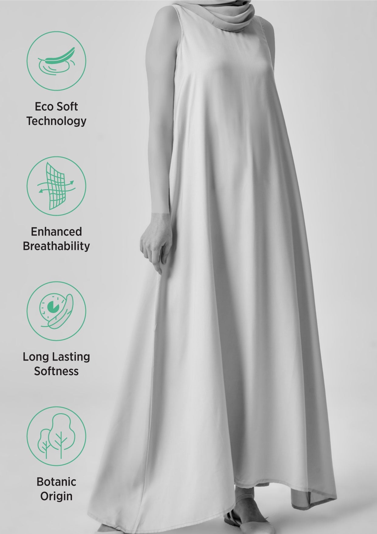 Sleeveless Dress-Tencel™
