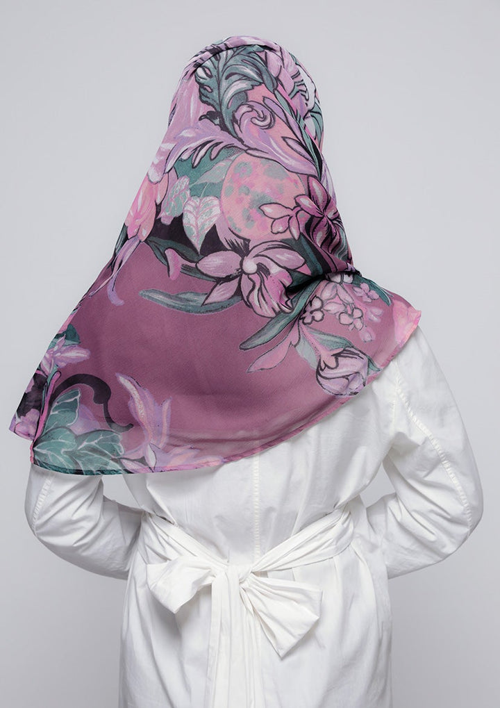 Soul Mate - Printed Crinkled Chiffon - BOKITTA Hijab